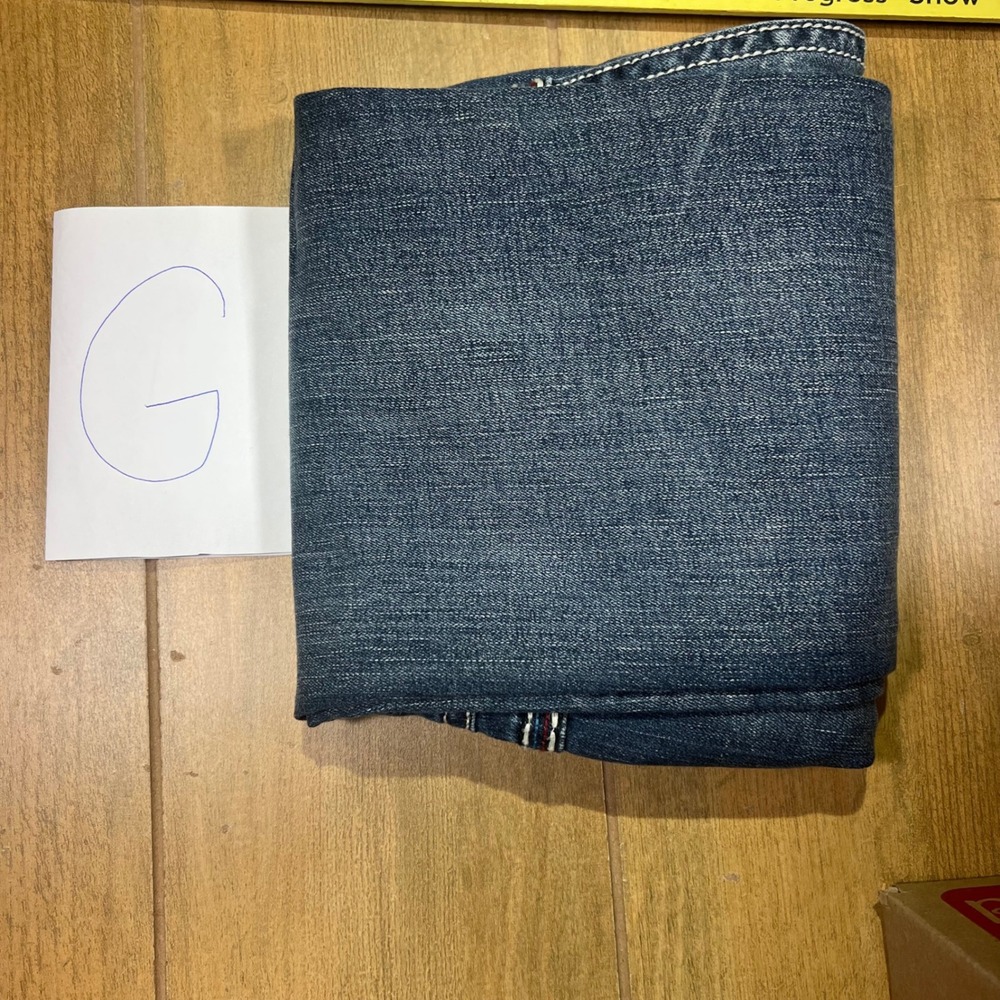Miss Me Signature Cuffed Capri Distressed Americana Jeans JP7687P MK 555 Size 33 - Picture 16 of 16